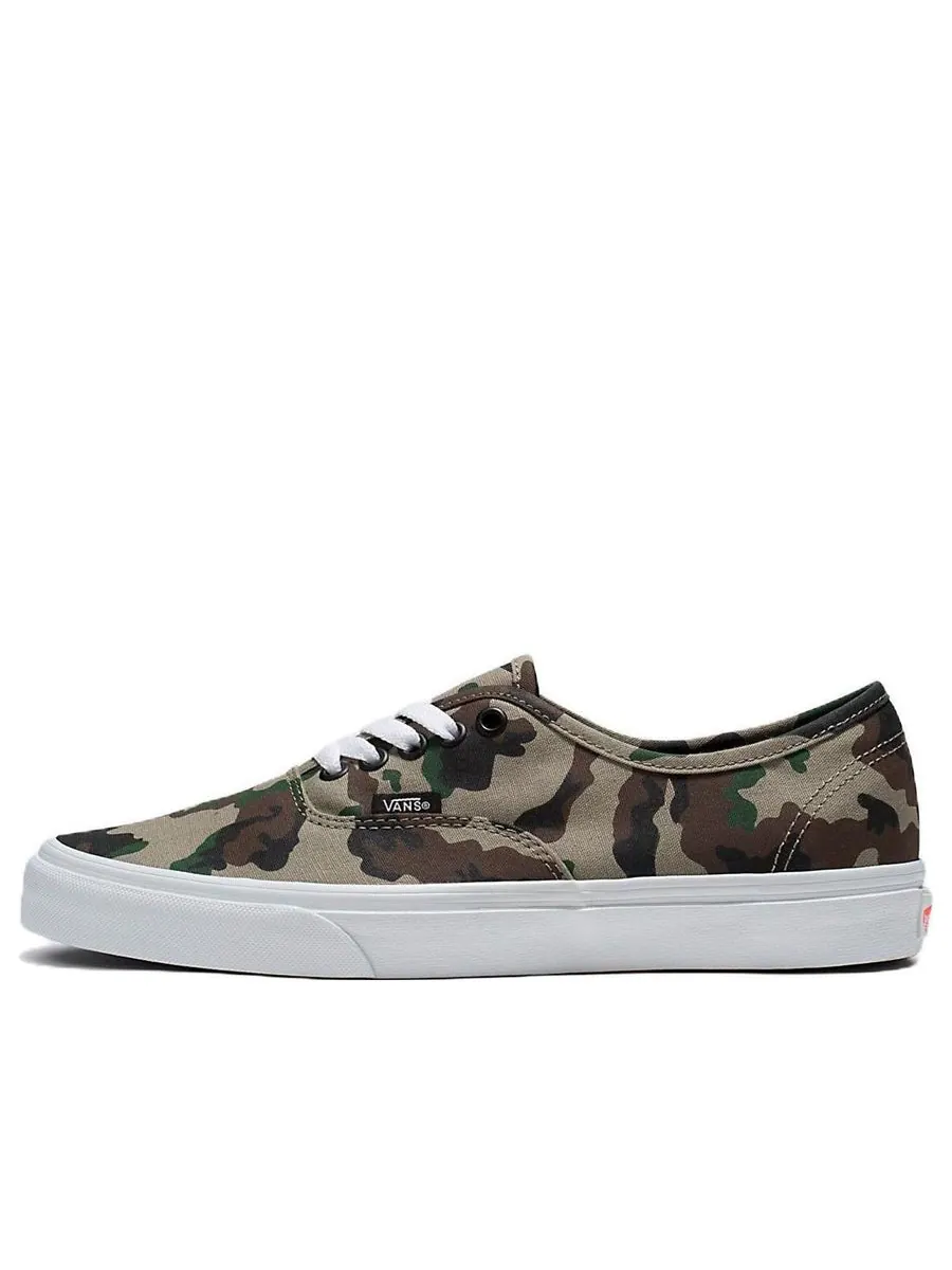 Кеды Vans Authentic 'Grey Green Brown' — изображение 1 из 4, зеленый