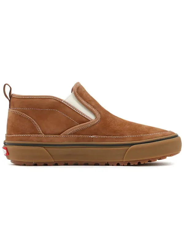 Кроссовки mid slip mte-1 sneakers brown Vans — изображение 2 из 4, коричневый