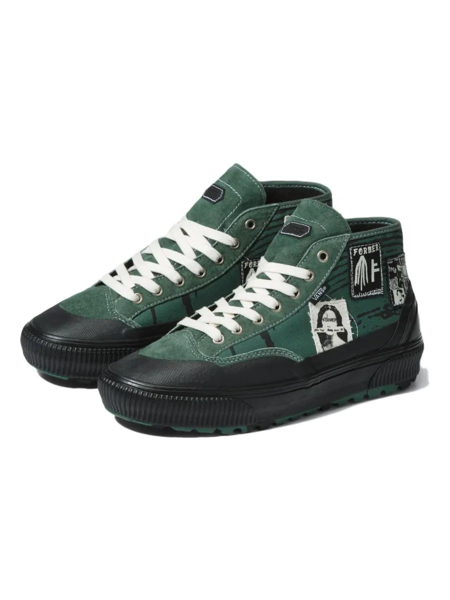 Кеды Former x Vans Destruct 'Green Black' — изображение 3 из 4, зеленый