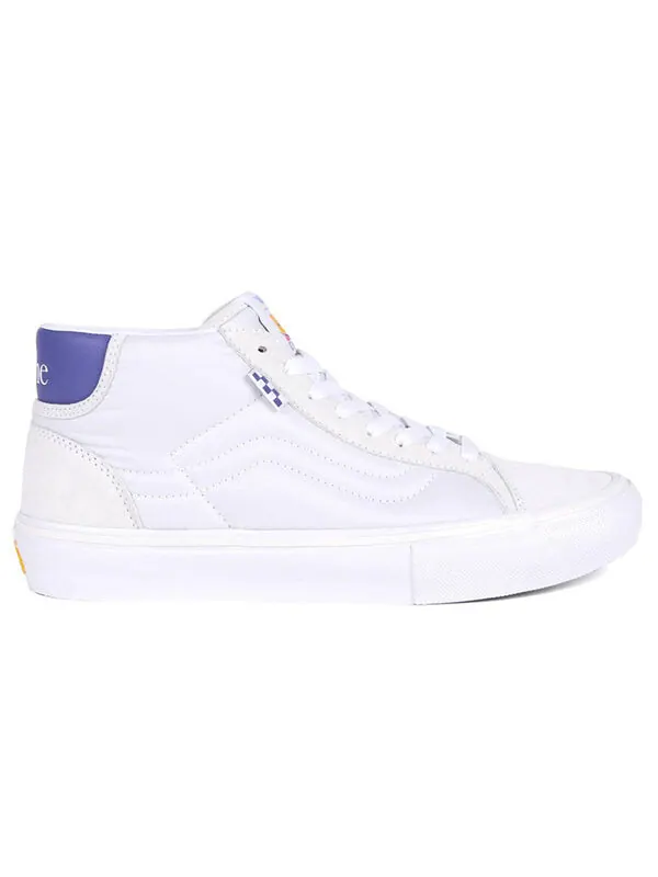 Кроссовки dime x skate mid skool ltd 'off white' Vans — изображение 2 из 4, белый