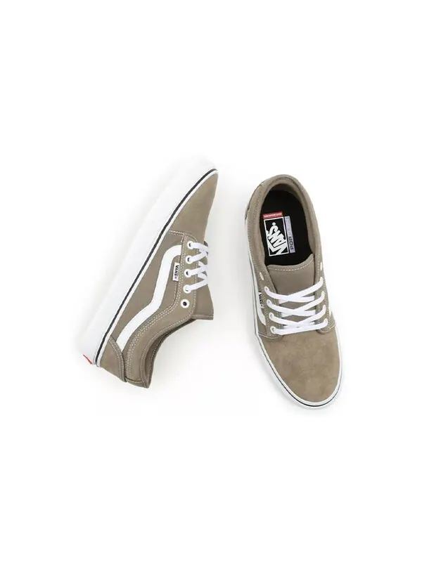 Кроссовки chukka low sidestripe sneakers khaki Vans — изображение 4 из 4, хаки