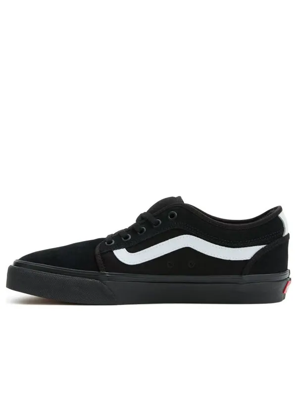 Кроссовки chukka low sidestripe 'black' Vans — изображение 1 из 4, черный/белый