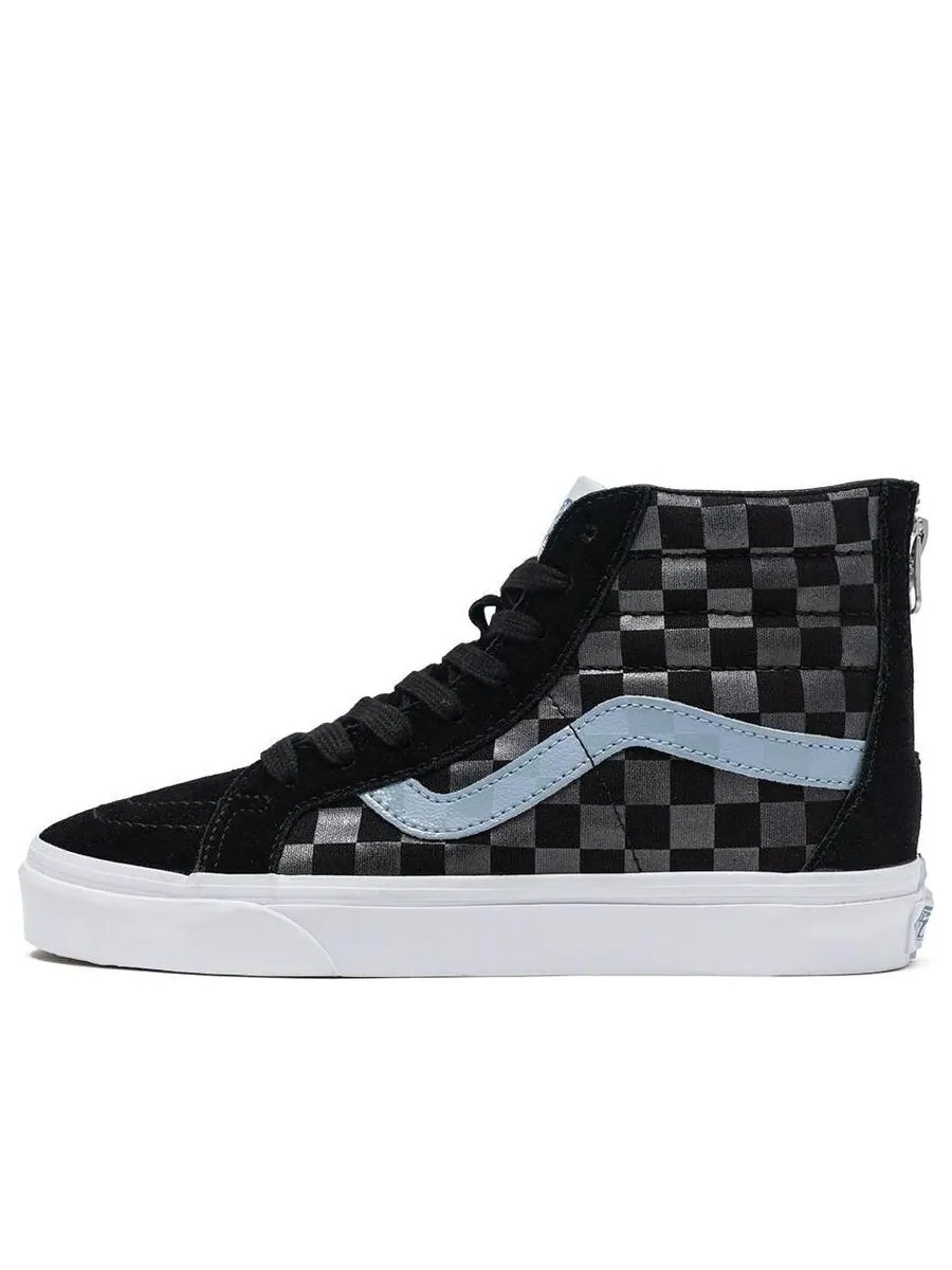 Кеды Vans SK8-HI 'Black Gray Blue' — изображение 1 из 4, черный