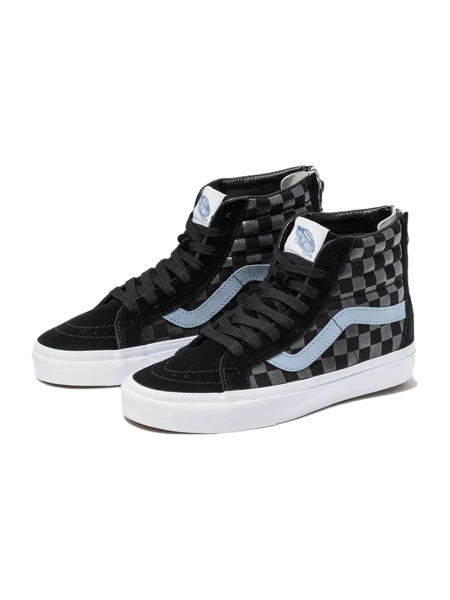Кеды Vans SK8-HI 'Black Gray Blue' — изображение 3 из 4, черный