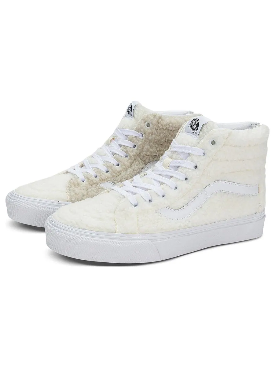 Кеды Vans SK8-Hi 'White Grey' — изображение 2 из 5, белый, серый