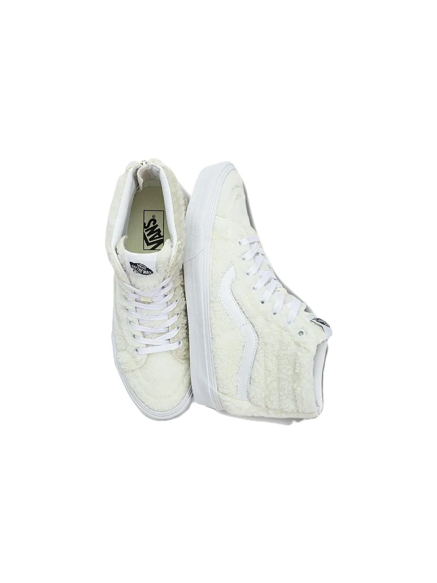 Кеды Vans SK8-Hi 'White Grey' — изображение 4 из 5, белый, серый
