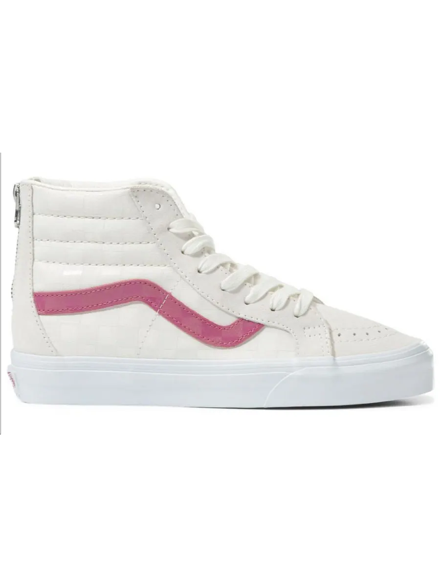 Кеды Vans SK8-HI 'Pink White' — изображение 2 из 4, белый