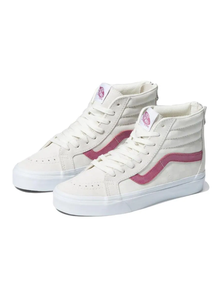 Кеды Vans SK8-HI 'Pink White' — изображение 3 из 4, белый