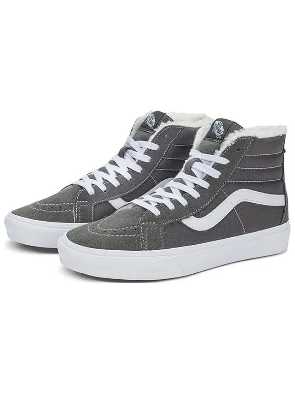 Кроссовки sk8-hi 'grey' Vans — изображение 3 из 4, серый/белый