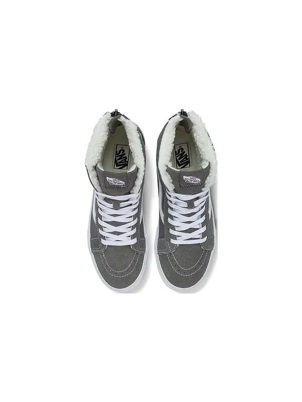 Кроссовки sk8-hi 'grey' Vans — изображение 4 из 4, серый/белый