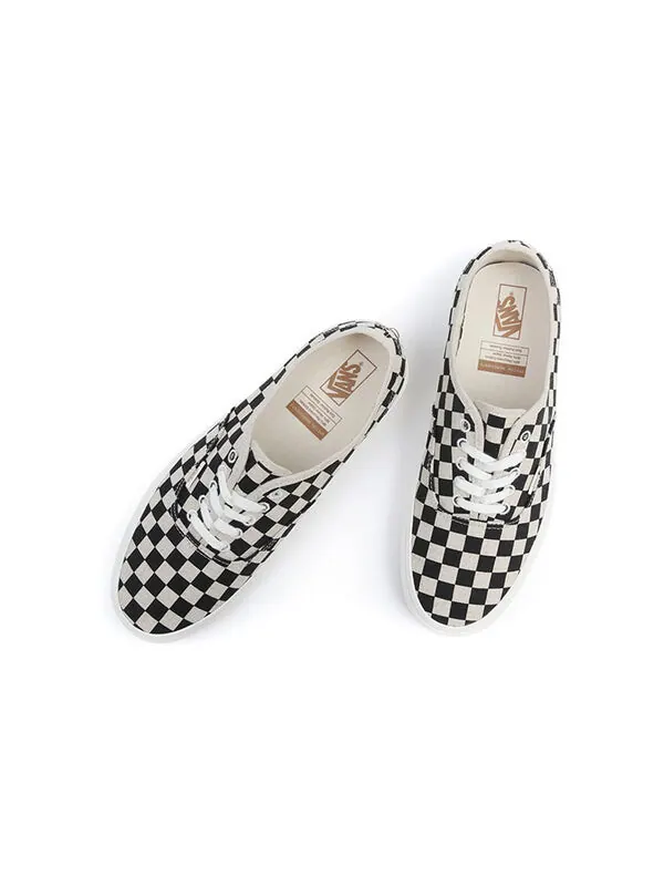 Кроссовки authentic classic casual skateboarding shoes black white Vans — изображение 4 из 4, черный/белый