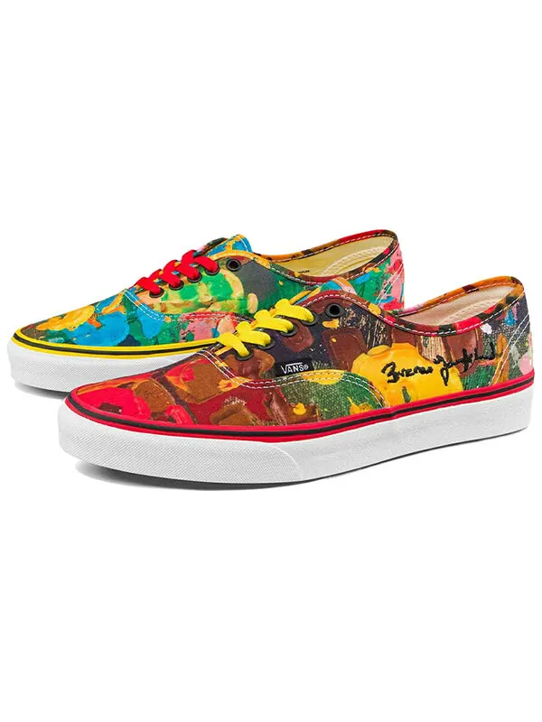 Кроссовки moca x brenna youngblood x authentic 'democratic dollar, 2015' Vans — изображение 2 из 4, мульти