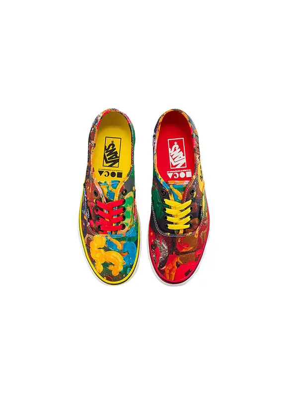Кроссовки moca x brenna youngblood x authentic 'democratic dollar, 2015' Vans — изображение 3 из 4, мульти