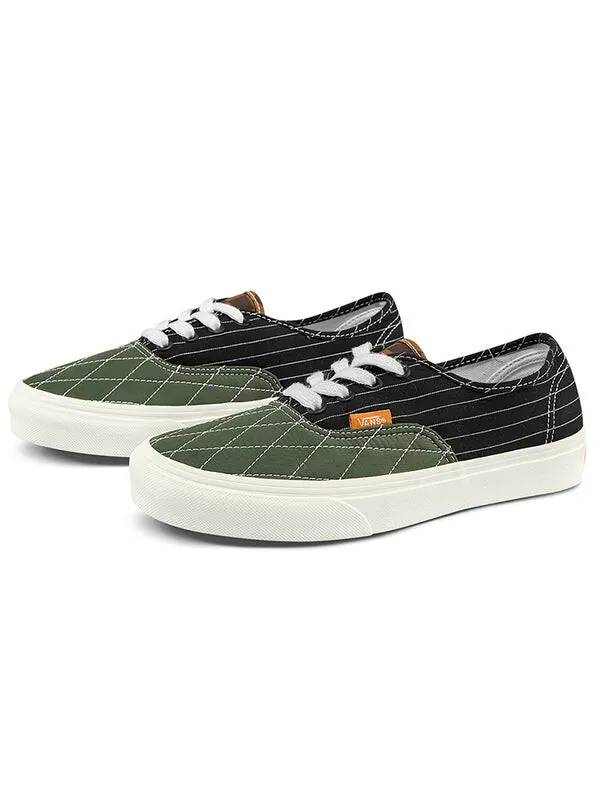 Кроссовки authentic sneakers black/green blackgreenmulti-color Vans — изображение 2 из 4, мульти