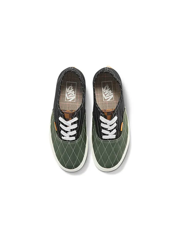 Кроссовки authentic sneakers black/green blackgreenmulti-color Vans — изображение 3 из 4, мульти