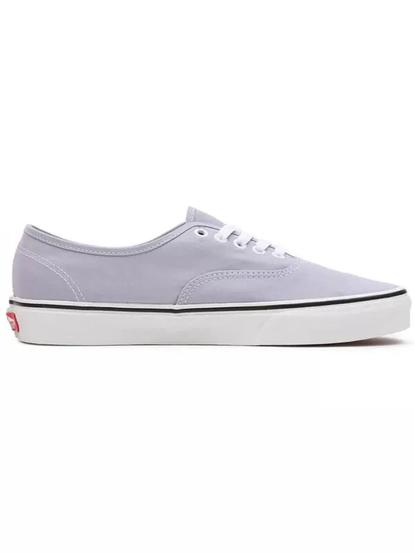 Кроссовки authentic low-top sneakers purple Vans — изображение 2 из 4, фиолетовый/белый
