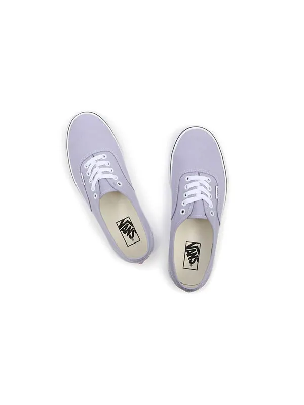 Кроссовки authentic low-top sneakers purple Vans — изображение 4 из 4, фиолетовый/белый