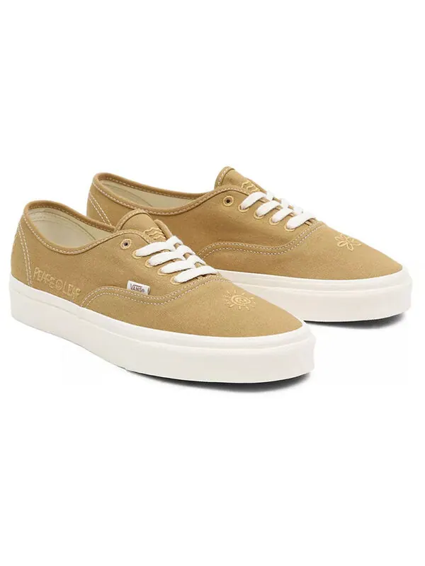 Кроссовки eco theory authentic 'yellow white' Vans — изображение 3 из 4, желтый/белый