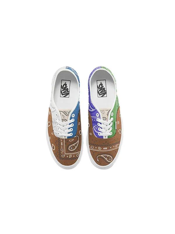 Кроссовки authentic 'peace paisley - unity' Vans — изображение 3 из 4, коричневый/зеленый