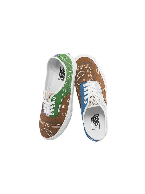 Кроссовки authentic 'peace paisley - unity' Vans — изображение 4 из 4, коричневый/зеленый