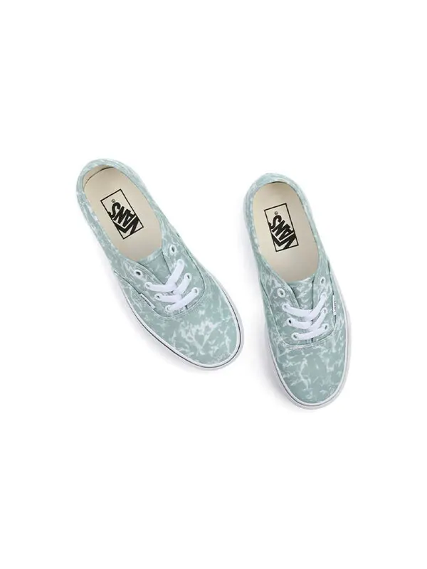 Кроссовки washes authentic low-top sneakers green Vans — изображение 4 из 4, белый