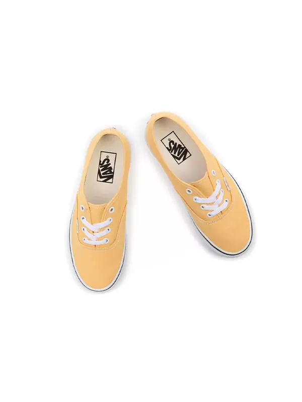 Кроссовки authentic 'flax' Vans — изображение 4 из 4, желтый/белый