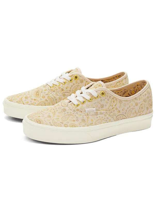 Кроссовки anderson .paak x authentic 'sand paisley' Vans — изображение 2 из 4, оранжевый
