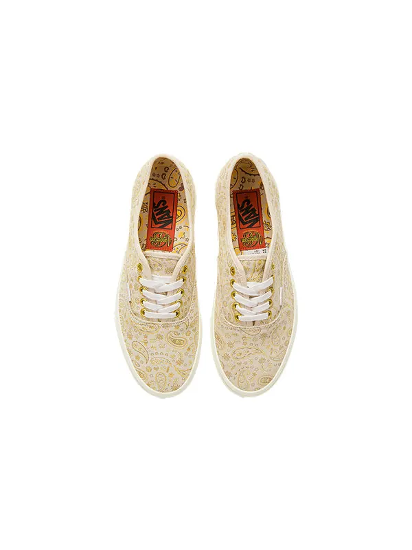 Кроссовки anderson .paak x authentic 'sand paisley' Vans — изображение 3 из 4, оранжевый