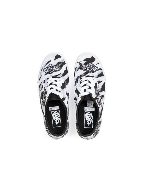 Кроссовки authentic low-top sneakers black/white Vans — изображение 4 из 4, черный/белый
