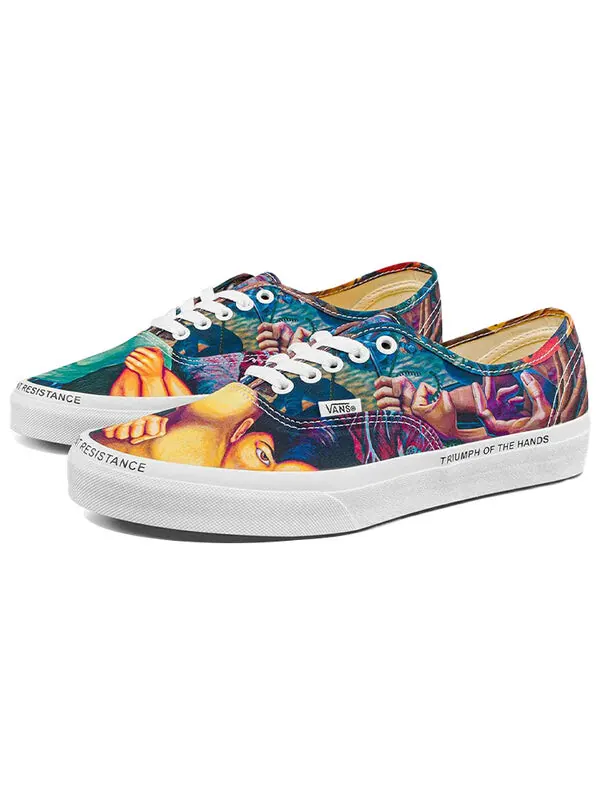 Кроссовки moca x authentic 'judy baca: triumph of the hearts' Vans — изображение 2 из 4, мульти