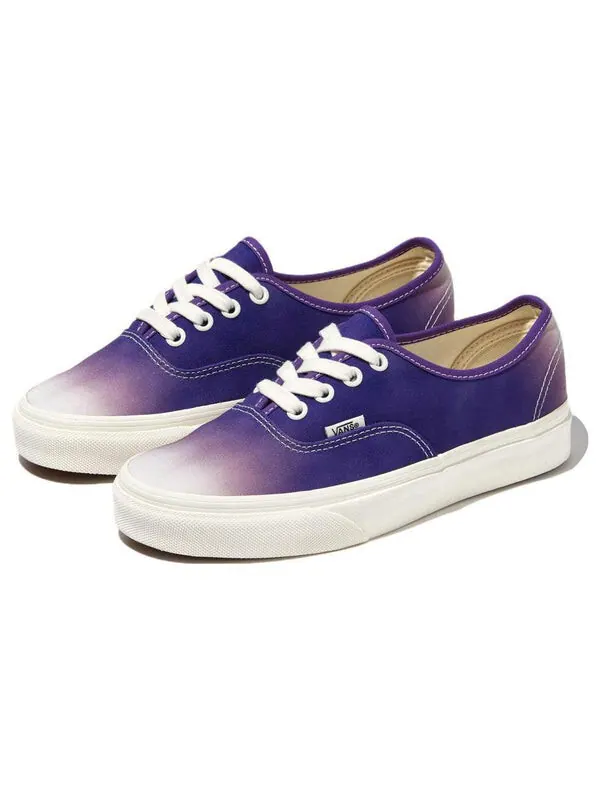 Кроссовки authentic 'purple white' Vans — изображение 3 из 4, фиолетовый/белый