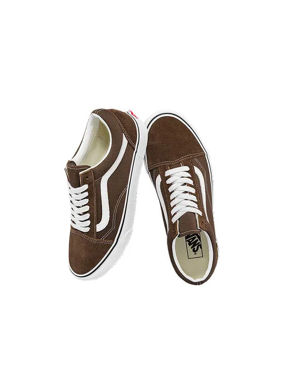 Кроссовки old skool 'rain drum' Vans — изображение 4 из 4, коричневый/белый