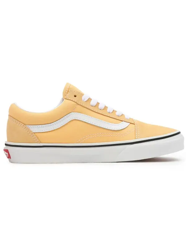 Кроссовки old skool 'flax' Vans — изображение 2 из 4, желтый/белый