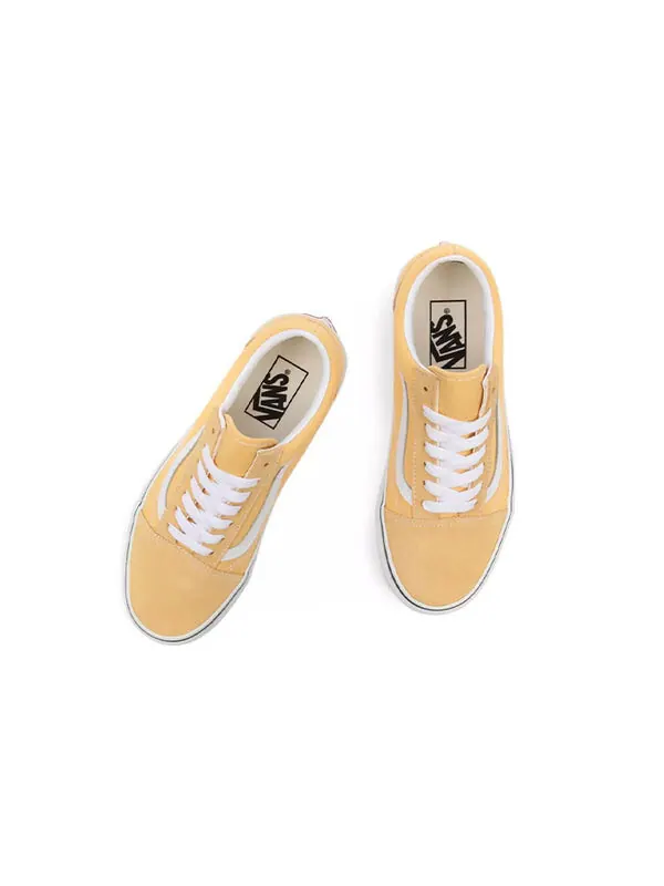 Кроссовки old skool 'flax' Vans — изображение 4 из 4, желтый/белый