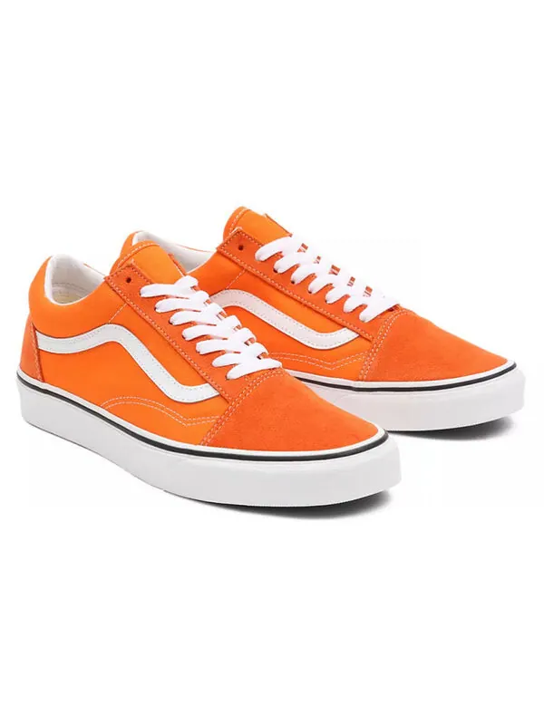 Кроссовки old skool 'orange tiger' Vans — изображение 3 из 4, оранжевый/белый