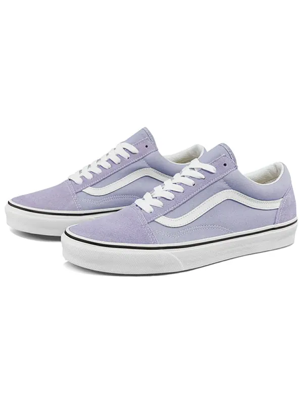 Кроссовки old skool 'languid lavender' Vans — изображение 2 из 4, светлый фиолетовый