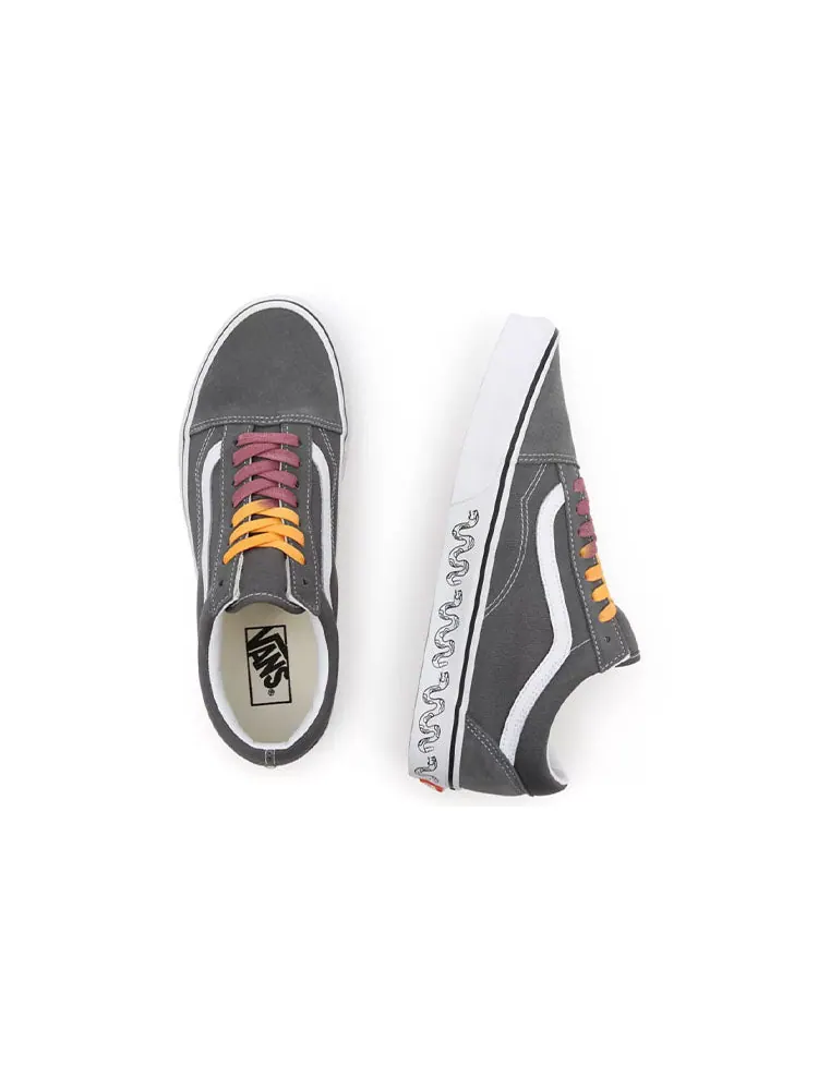 Кеды Vans Uv Dreams Old Skool 'Gray White' — изображение 4 из 5, серый
