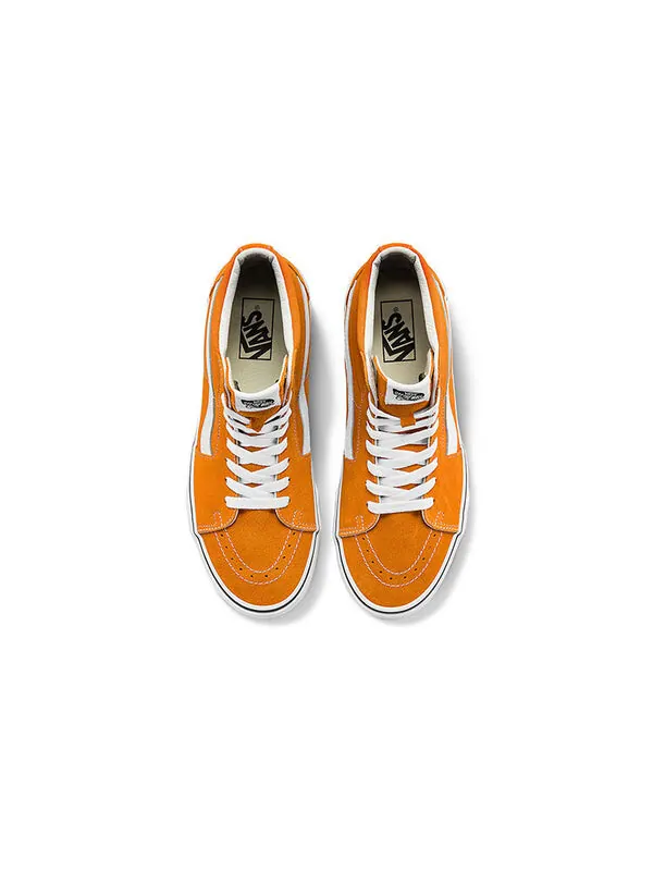 Кроссовки sk8-hi 'desert sun' Vans — изображение 3 из 4, оранжевый/белый
