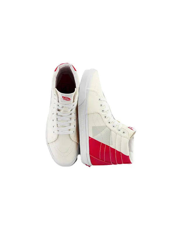 Кроссовки moca x sk8-hi 'logo marshmallow' Vans — изображение 4 из 4, красный/белый