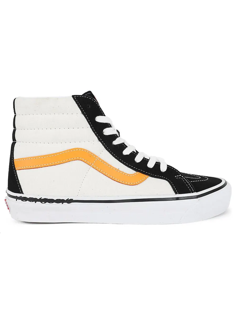 Кеды Noon Goons x Vans slip-on 98 DX 'White Black Orange' — изображение 2 из 5, белый