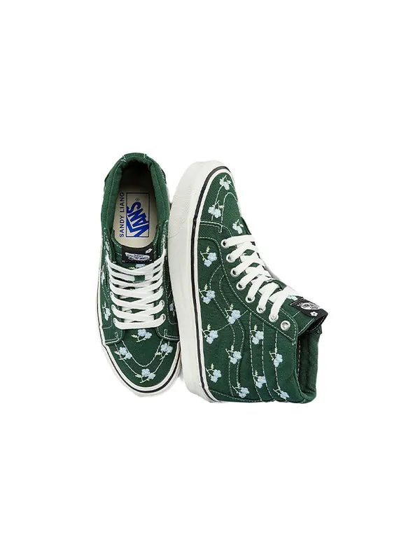 Кроссовки sandy liang x sk8-hi 38 dx sneakers green Vans — изображение 4 из 4, зеленый