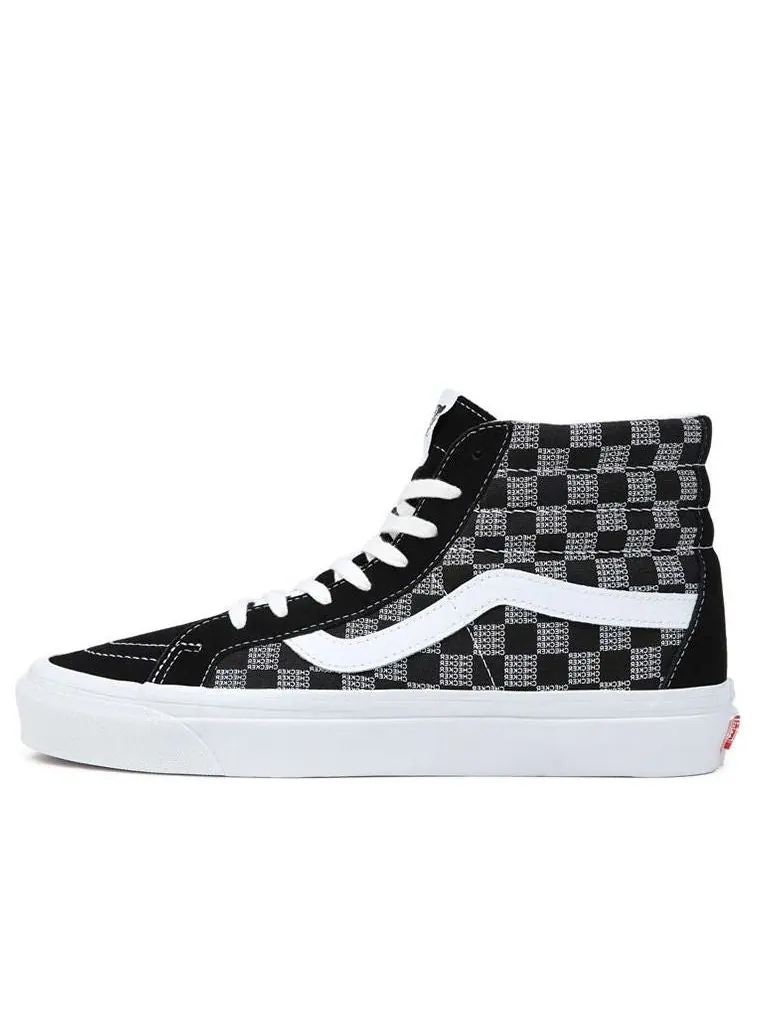 Кеды Vans SK8-HI 38 DX 'Black White' — изображение 1 из 5, черный