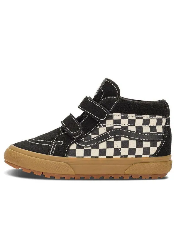 Кроссовки sk8-mid reissue 'black white' Vans — изображение 1 из 4, черный/белый