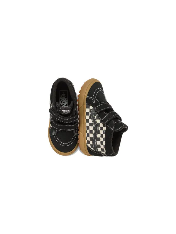 Кроссовки sk8-mid reissue 'black white' Vans — изображение 3 из 4, черный/белый