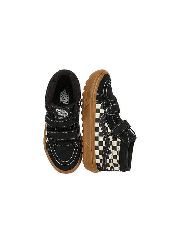 Кроссовки shoes sk8-mid reissue v mte-1 'black marshmallow' Vans — изображение 3 из 4, черный