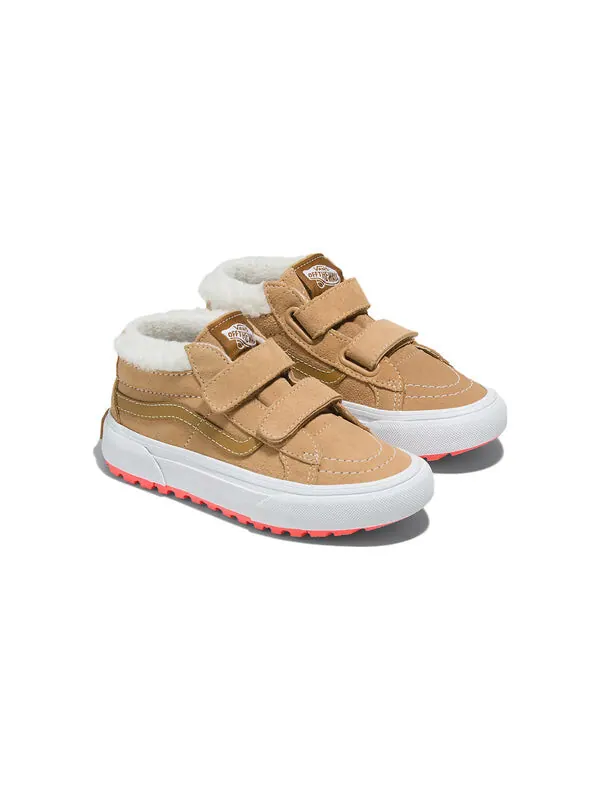 Кроссовки sk8-mid reissue hook and loop mte-1 shoes 'tan' Vans — изображение 3 из 4, бежевый