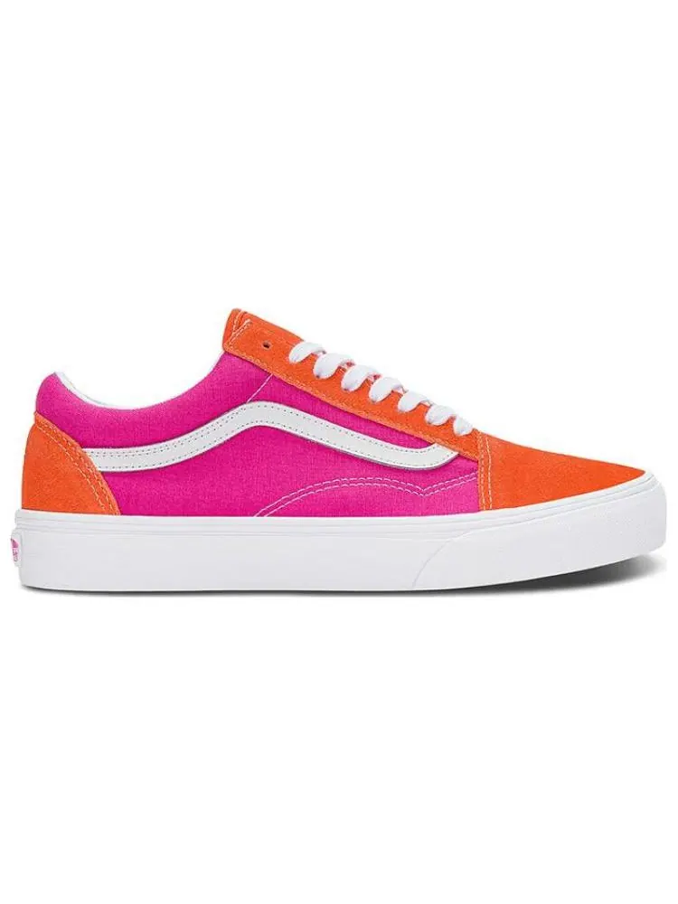 Кеды Vans Old Skool 'Pink Orange White' — изображение 2 из 5, белый