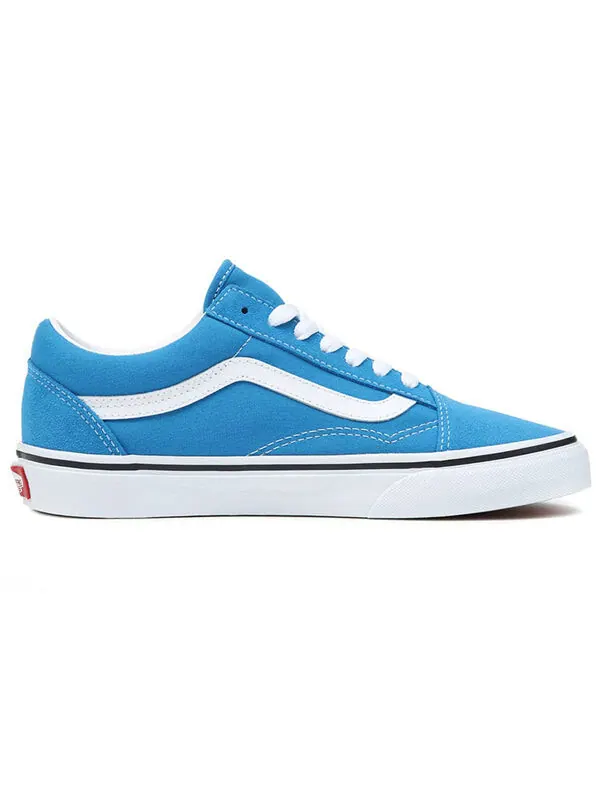 Кроссовки old skool 'blue white' Vans — изображение 2 из 4, синий/белый