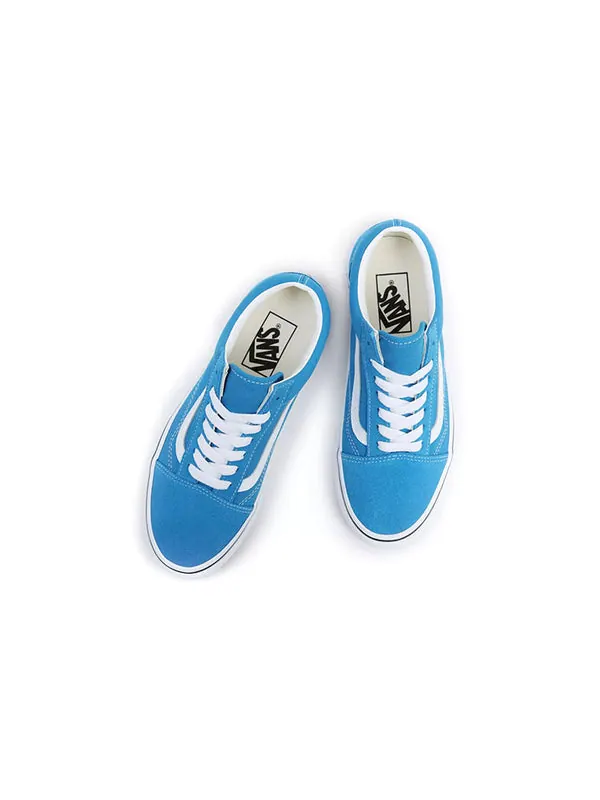 Кроссовки old skool 'blue white' Vans — изображение 4 из 4, синий/белый