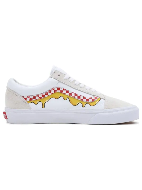 Кроссовки old skool 'van doren special' Vans — изображение 2 из 4, белый/красный